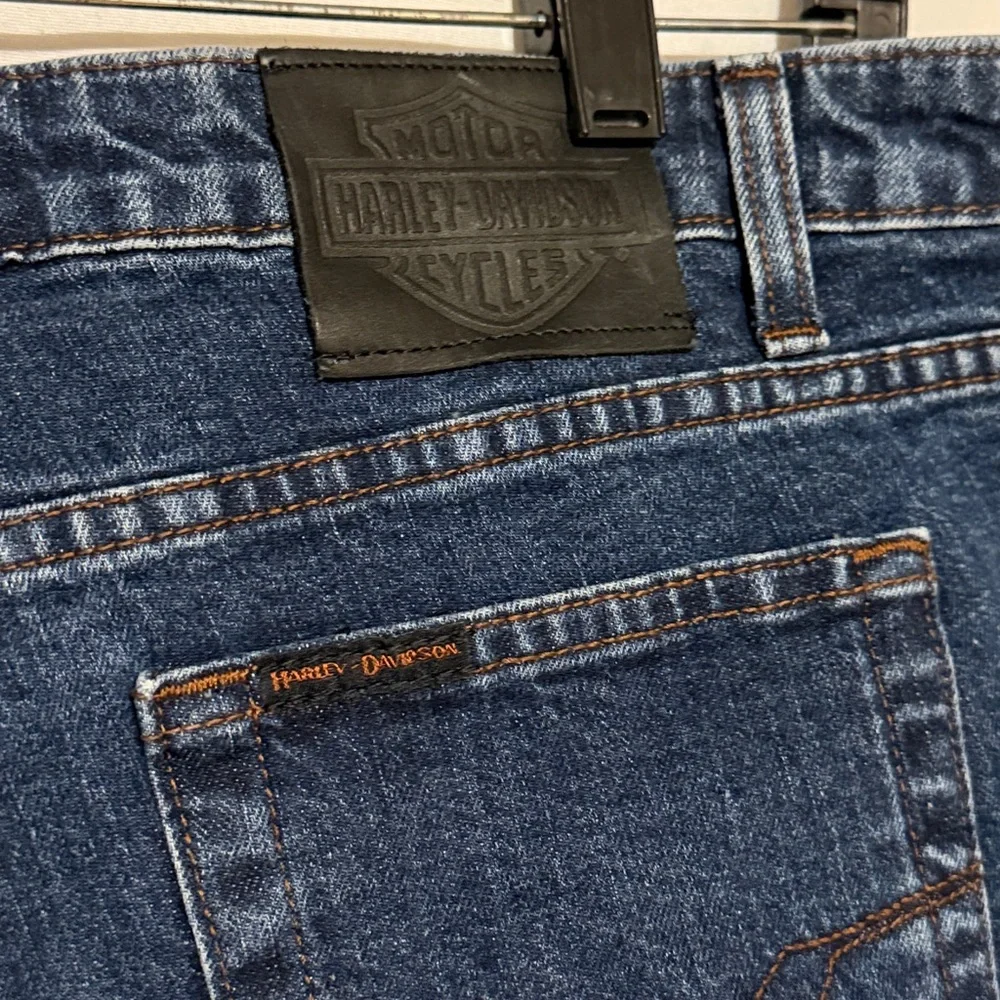 Harley-Davidson Woman’s Bootcut Jeans, Size 16L, NWOT, MAKE AN OFFER!!! - Picture 7 of 11